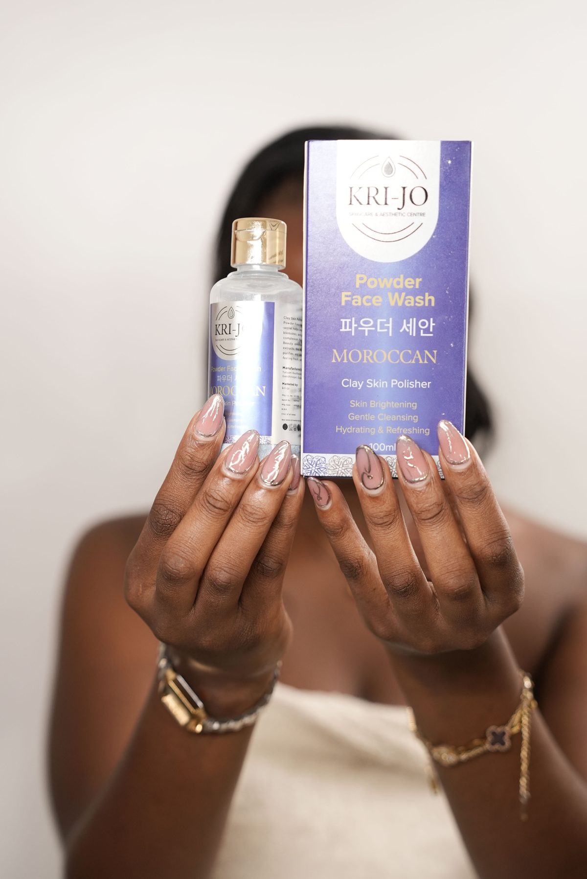 Melanin-safe laser hair removal session at KRI-JO